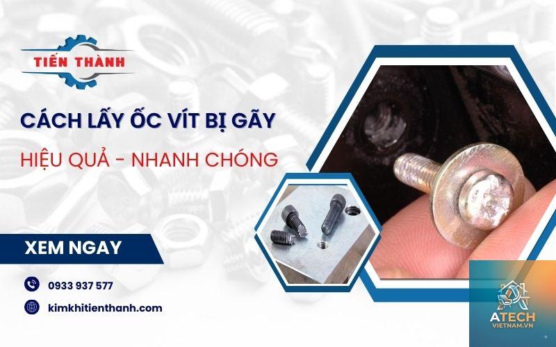 cách lấy ốc bị gãy trong lỗ - Hình 3