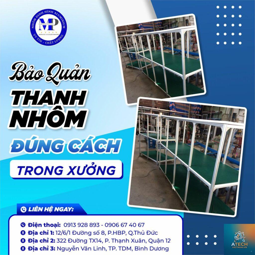 cách lưu trữ nhôm định hình