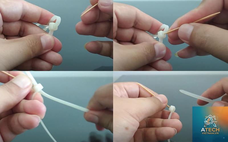 cách mở dây rút