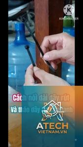 cách nối dài dây rút