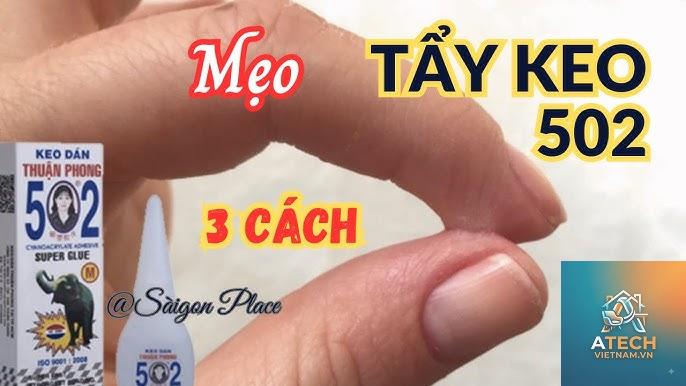 cách rửa keo 502 dính vào tay - Hình 3