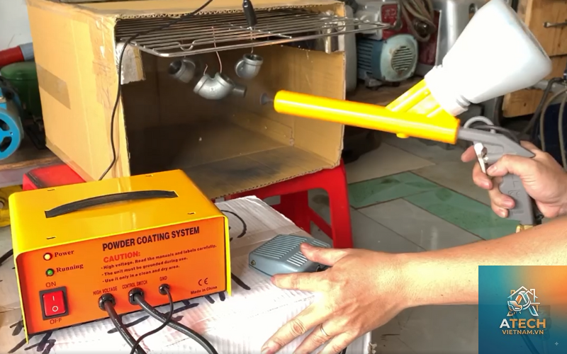 cách sơn tĩnh điện - Hình 3