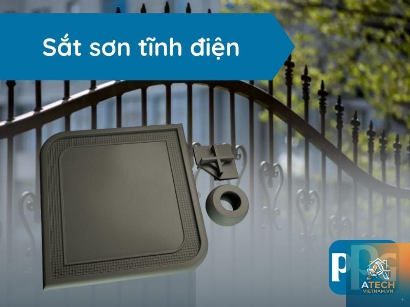 cách sơn tĩnh điện cho khung sắt - Hình 3