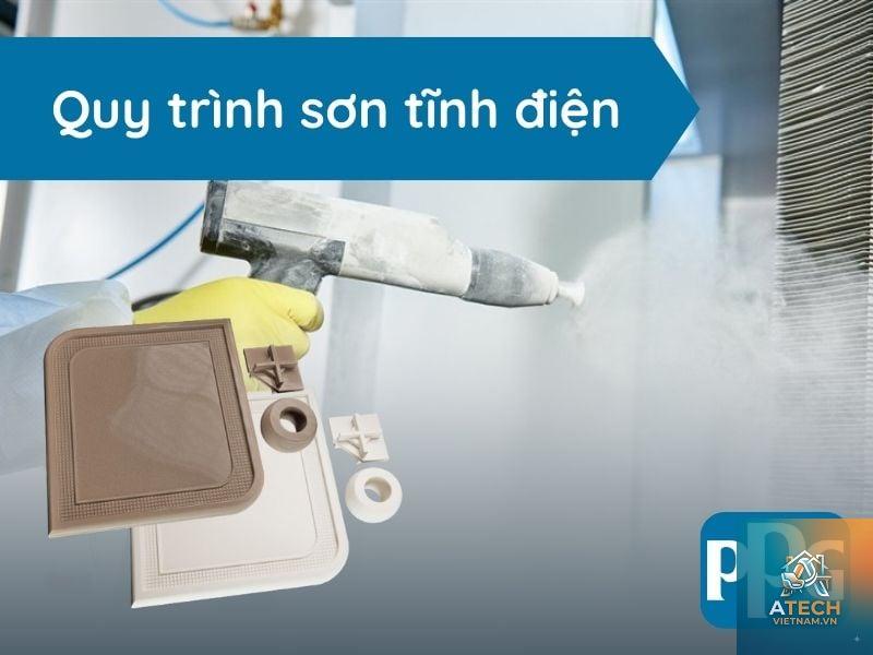 cách sơn tĩnh điện cho sắt