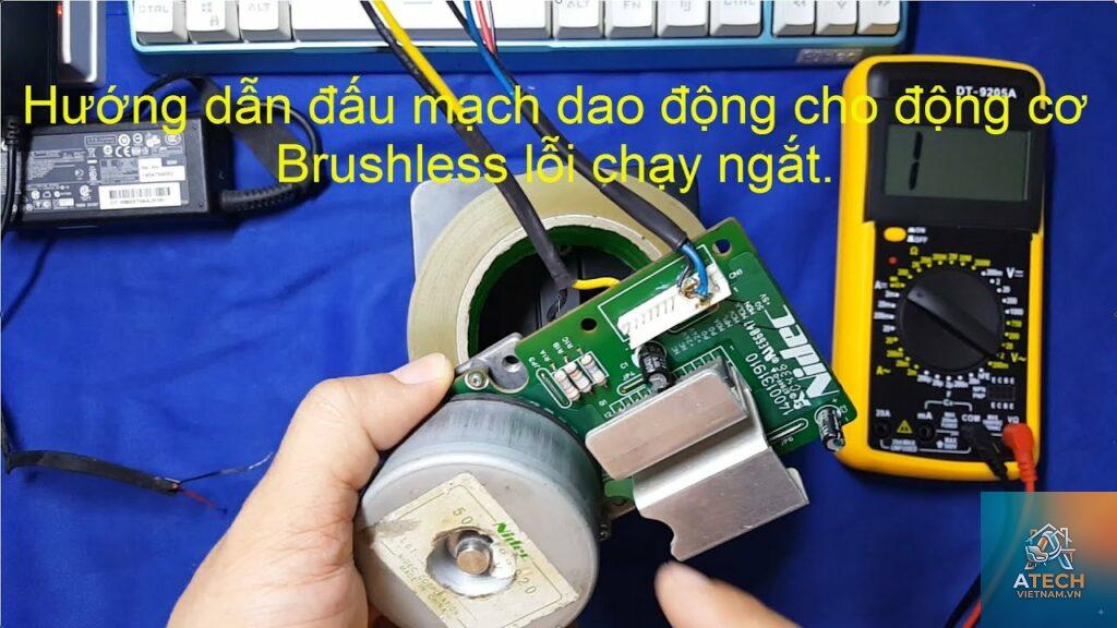 cách sửa motor brushless