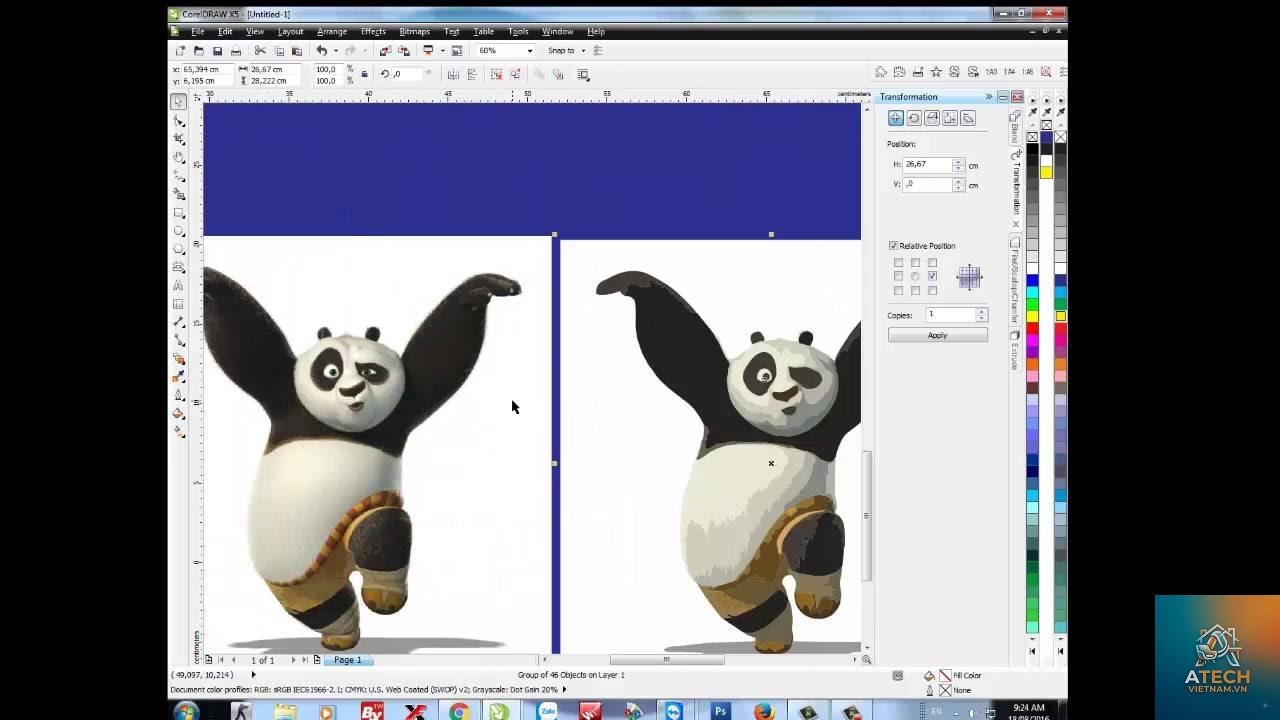 cách tách nền trong corel - Hình 3