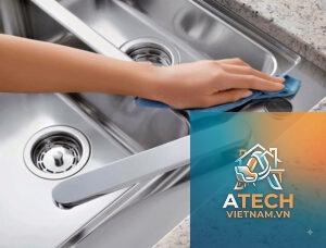 cách tẩy rỉ sét trên inox