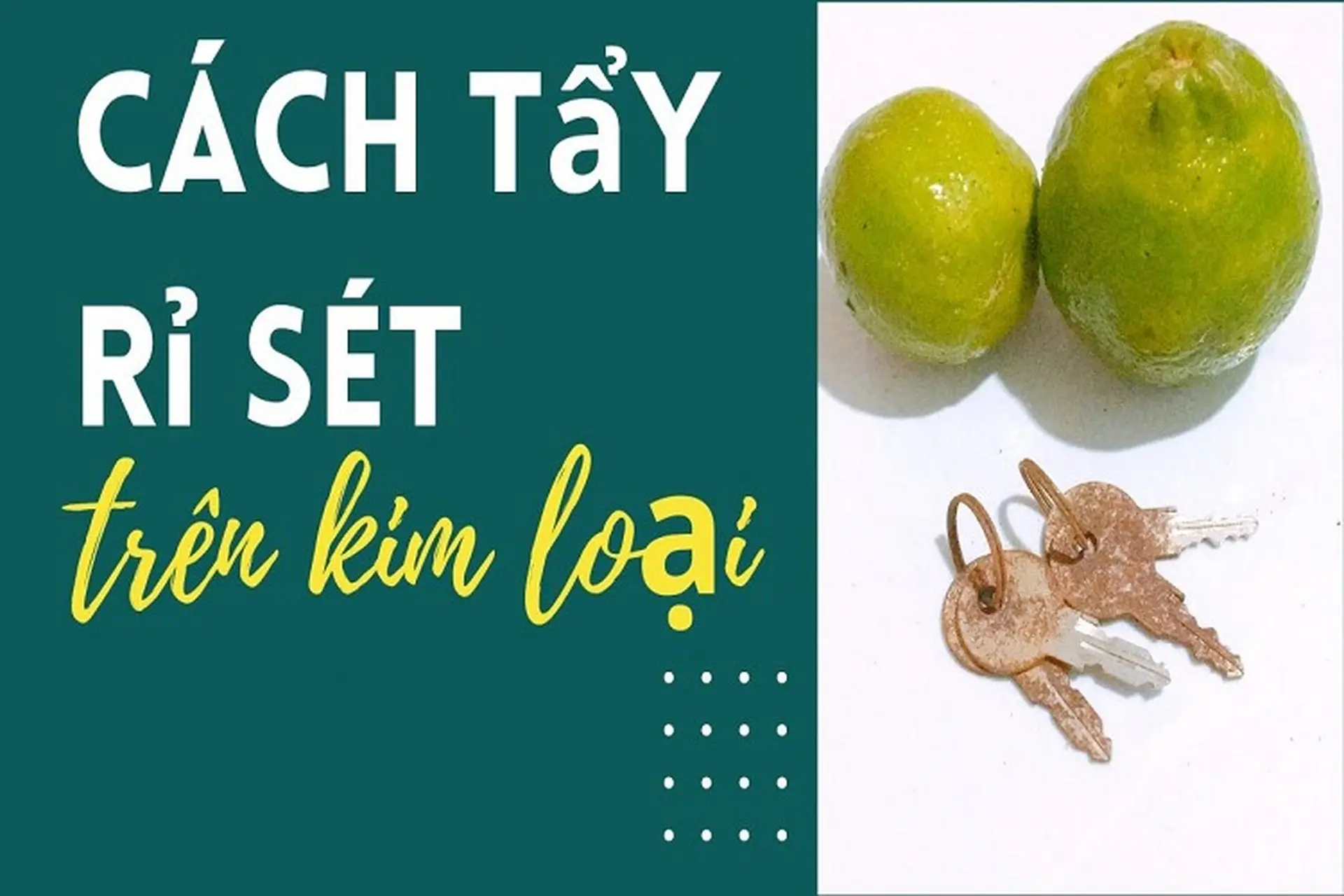 cách tẩy rỉ sét trên sắt hộp - Hình 5
