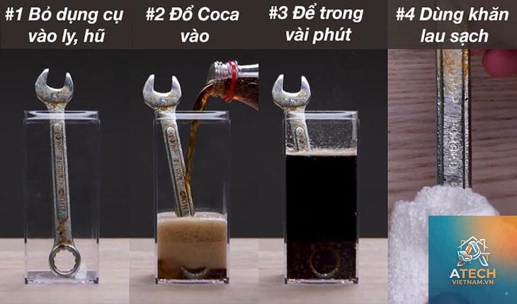 cách tẩy rỉ sét trên sắt