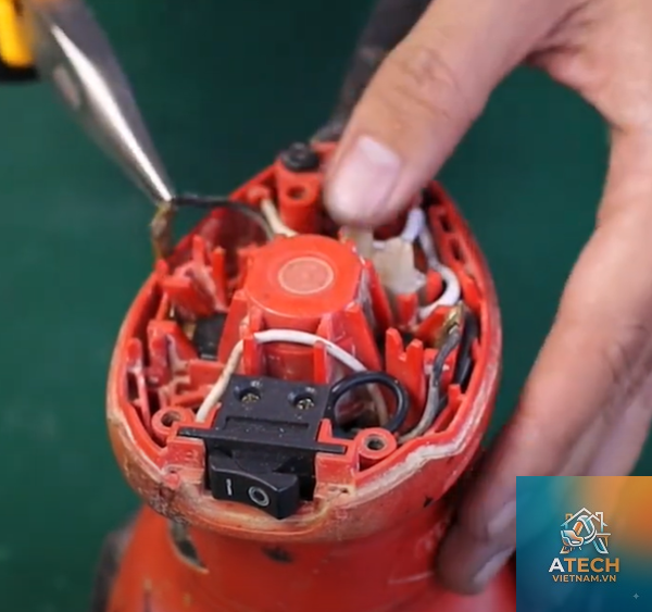 cách thay chổi than motor - Hình 3