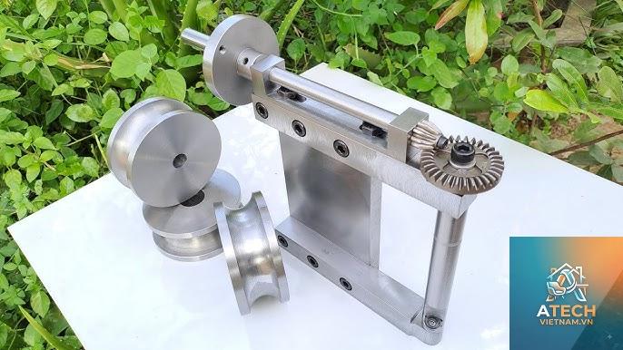 cách tiện puly nhôm - Hình 3