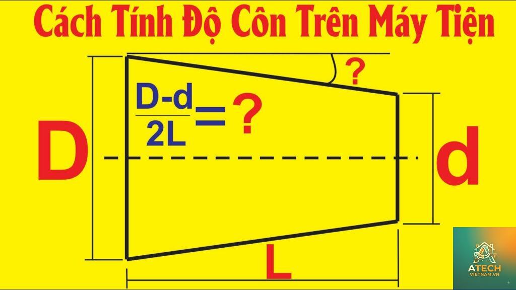 cách tính độ côn