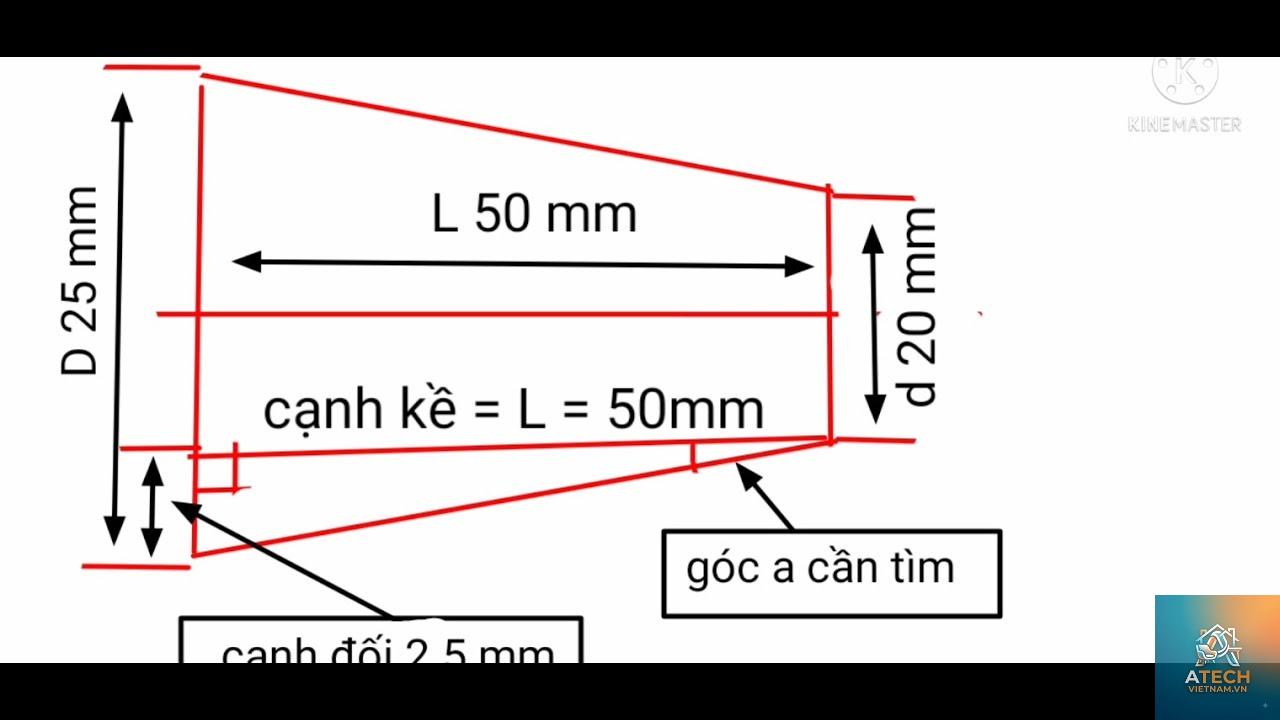 cách tính độ côn - Hình 2