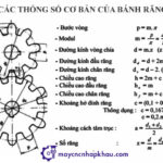 Hướng dẫn chi tiết cách tính đường kính vòng chia bánh răng chính xác nhất cách tính đường kính vòng chia bánh răng