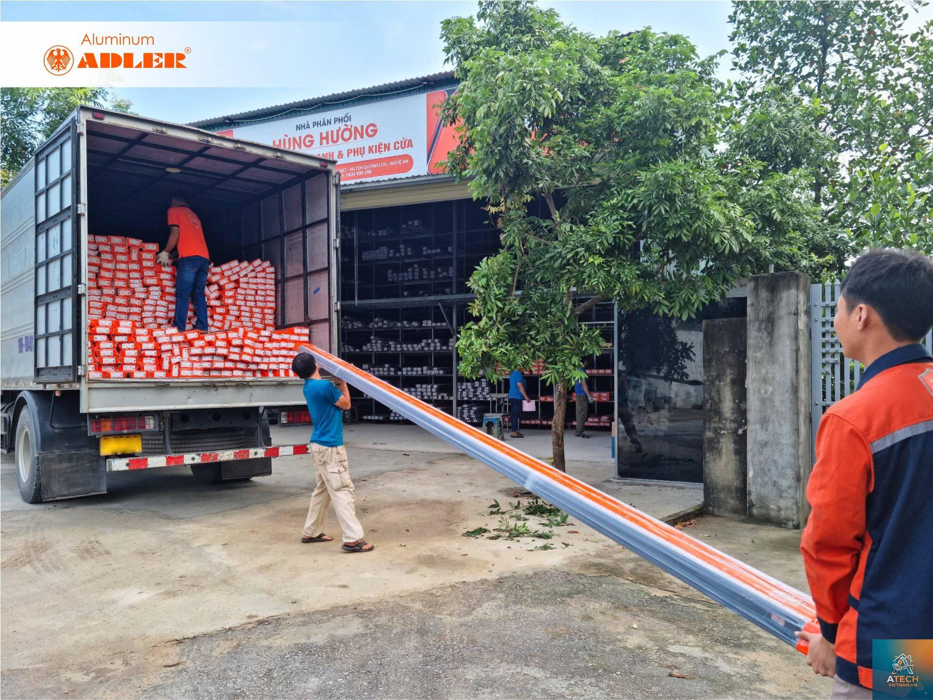 cách vận chuyển thanh nhôm dài - Hình 3
