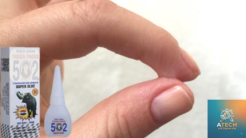 cách xử lý keo 502 dính vào tay - Hình 4