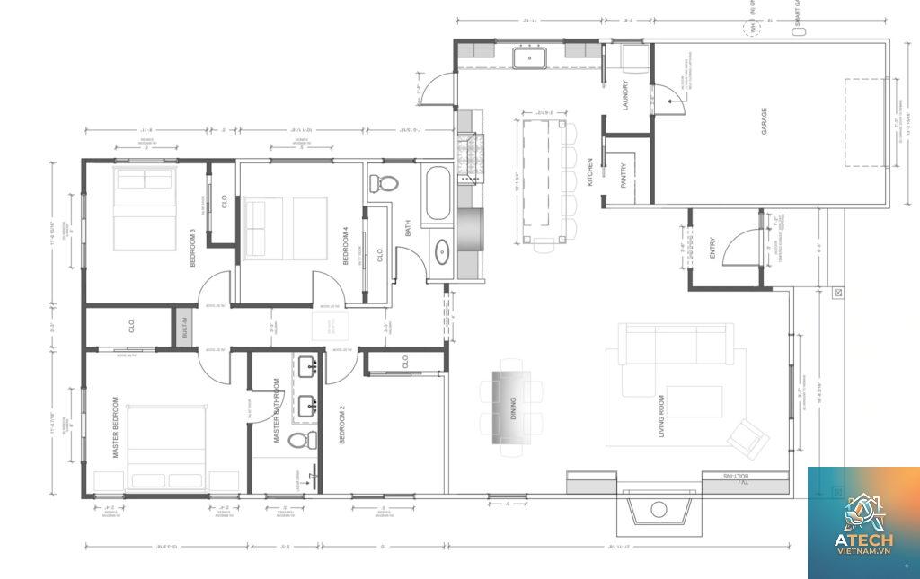 cad trong nội thất là gì