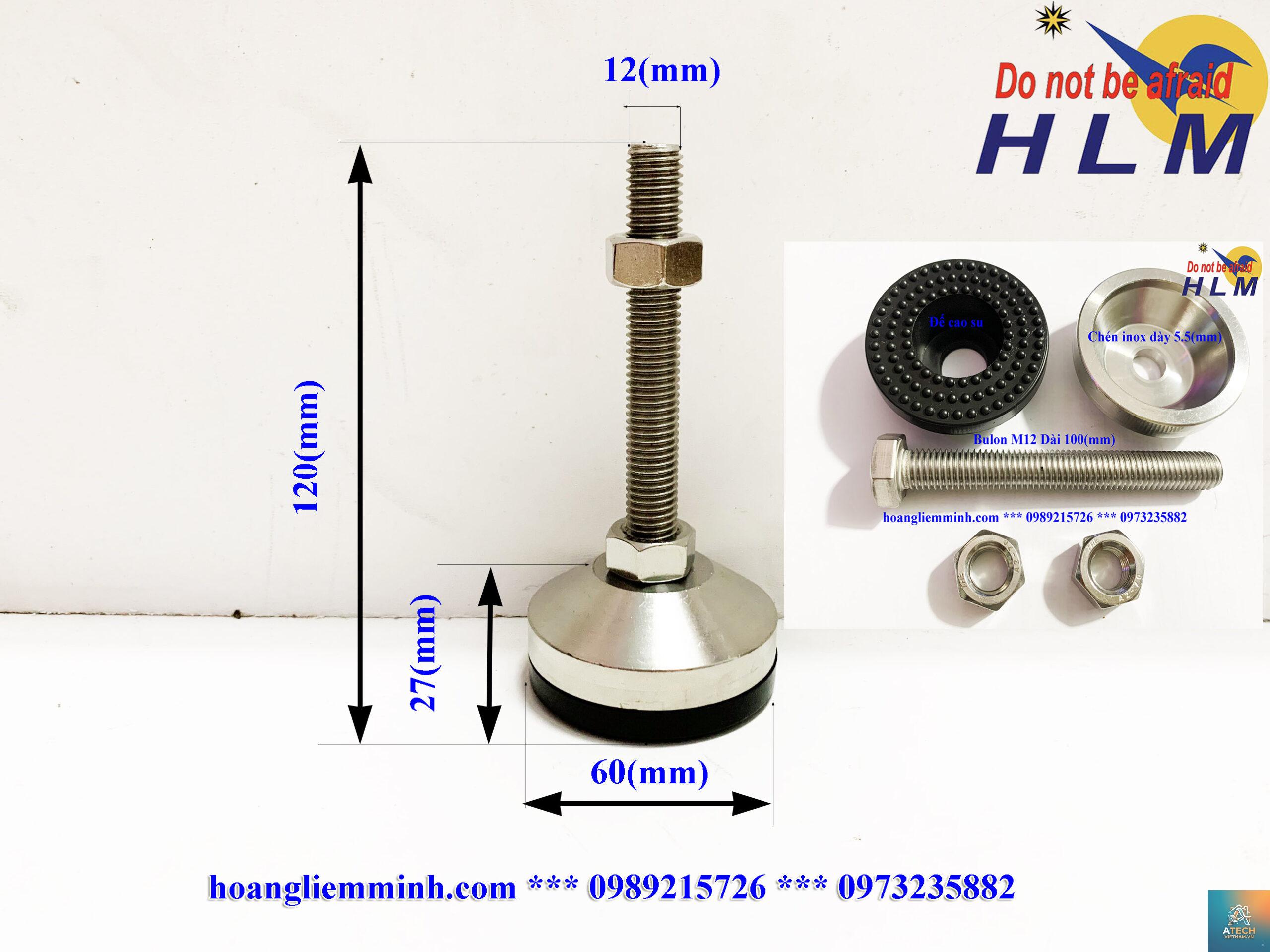 cấu tạo chân tăng chỉnh - Hình 2