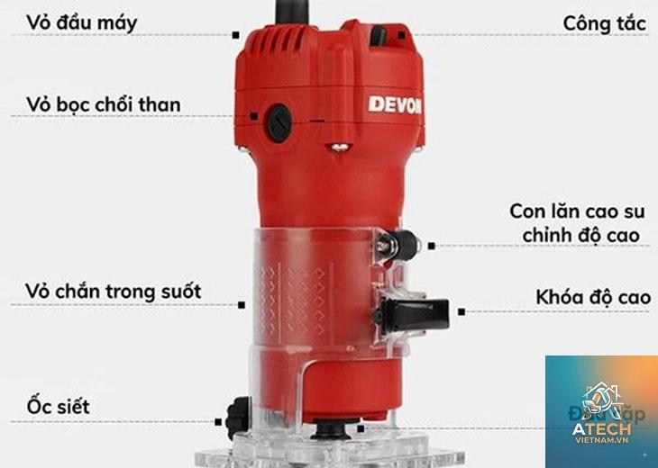 cấu tạo máy phay đứng - Hình 5