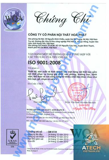 chứng nhận chất lượng nội thất - Hình 2