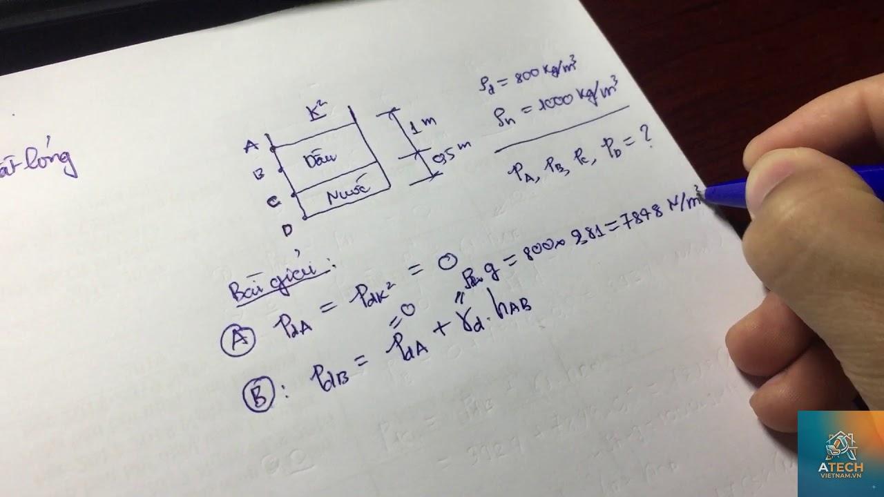 công thức tính áp suất thủy lực - Hình 4