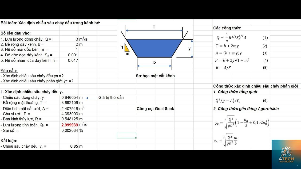 công thức tính chiều sâu cắt - Hình 3