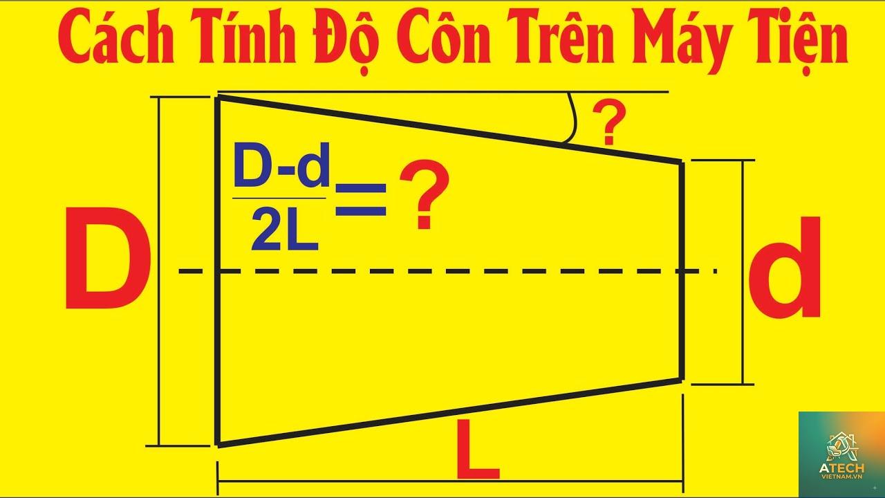công thức tính độ côn - Hình 2
