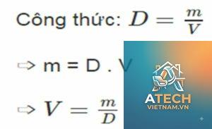 công thức tính khối lượng vật liệu