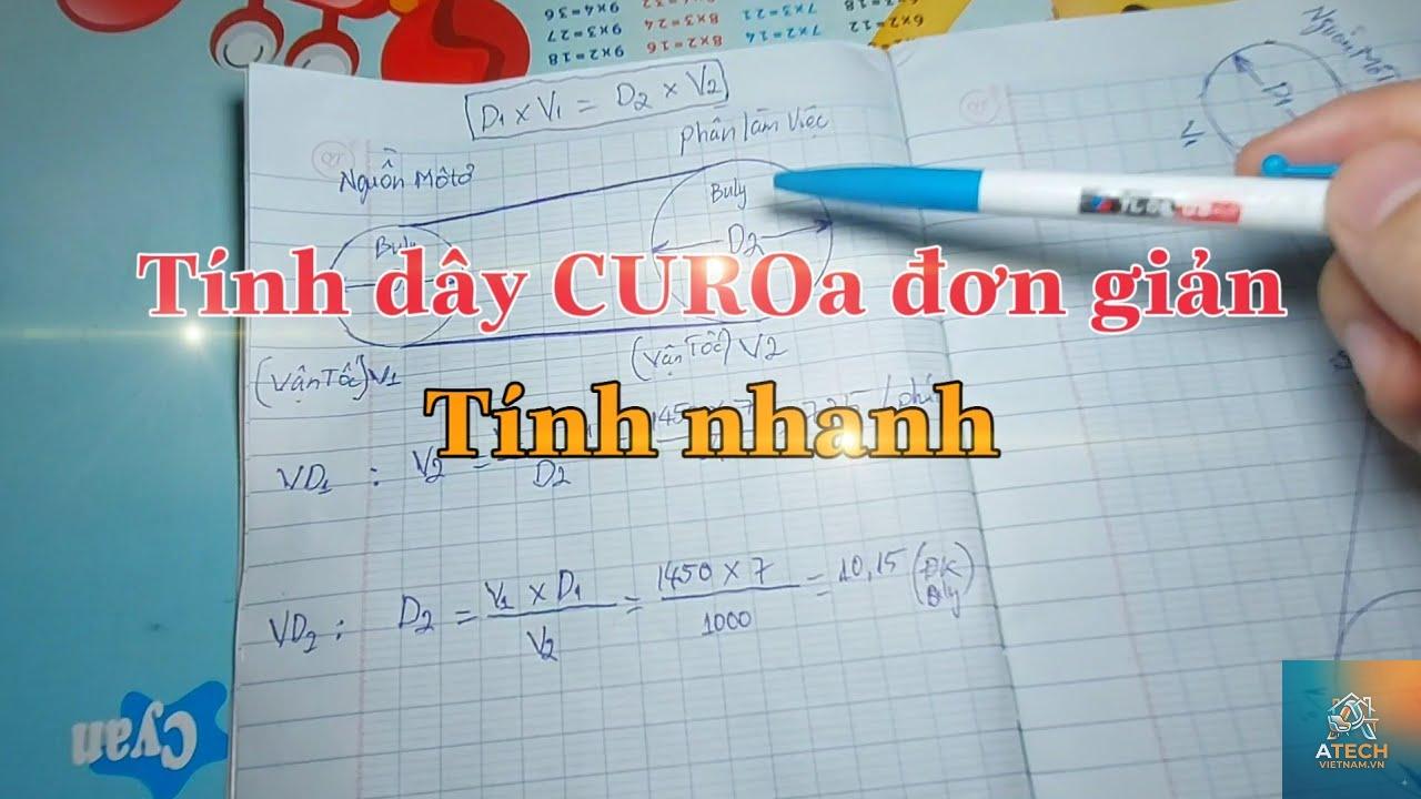 công thức tính tốc độ puly - Hình 4