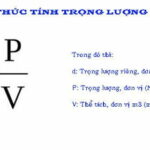 Công Thức Tính Trọng Lượng Riêng: Hướng Dẫn Chi Tiết Từ A Đến Z Kèm Ví Dụ Thực Tế công thức tính trọng lượng riêng