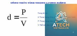 công thức tính trọng lượng riêng