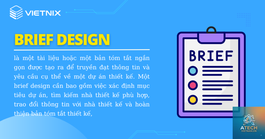 design brief là gì