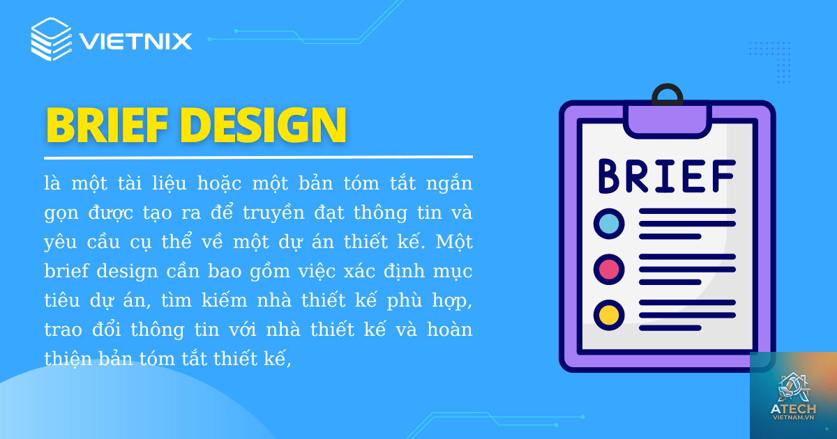 design brief là gì - Hình 1