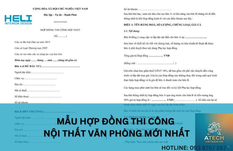 hợp đồng thi công nội thất - Hình 4