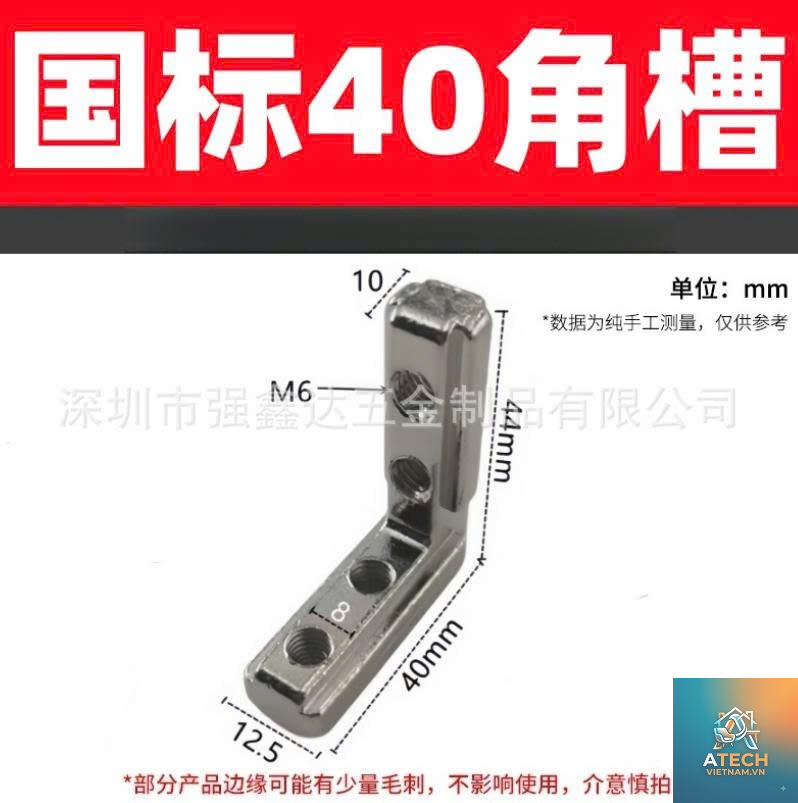 ke góc vuông 40x40 thông số kỹ thuật - Hình 5