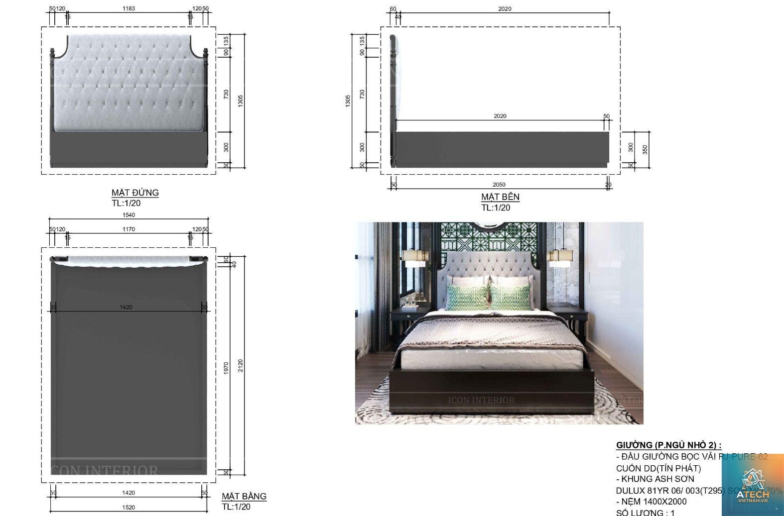 kích thước tiêu chuẩn trong nội thất - Hình 5