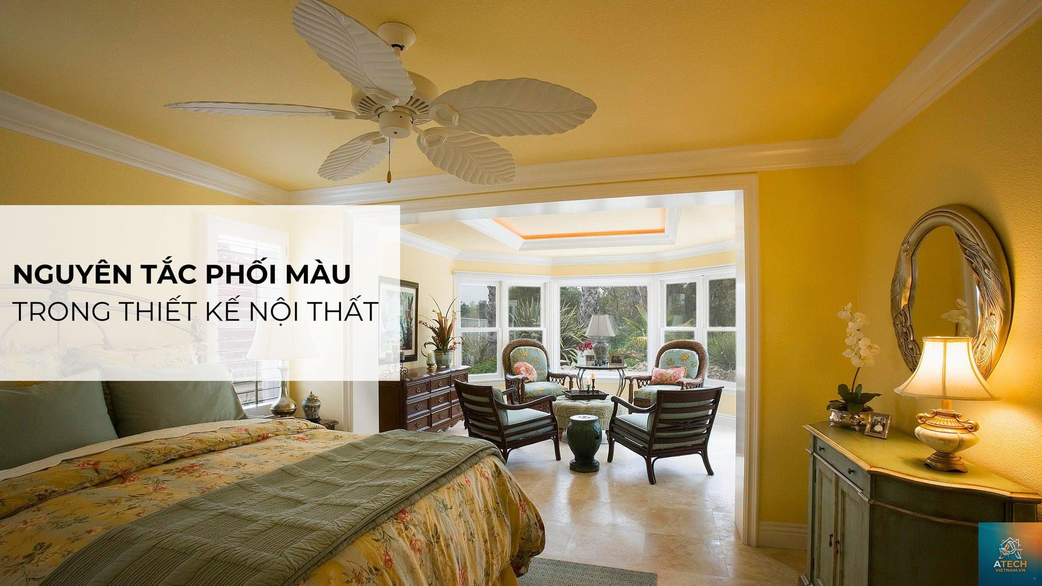 nguyên lý phối màu trong nội thất - Hình 3