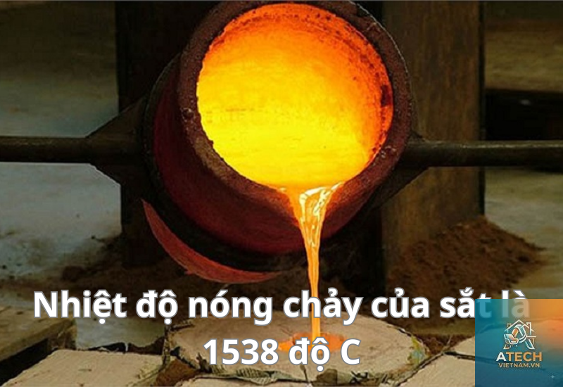 nhiệt độ nóng chảy của sắt - Hình 2