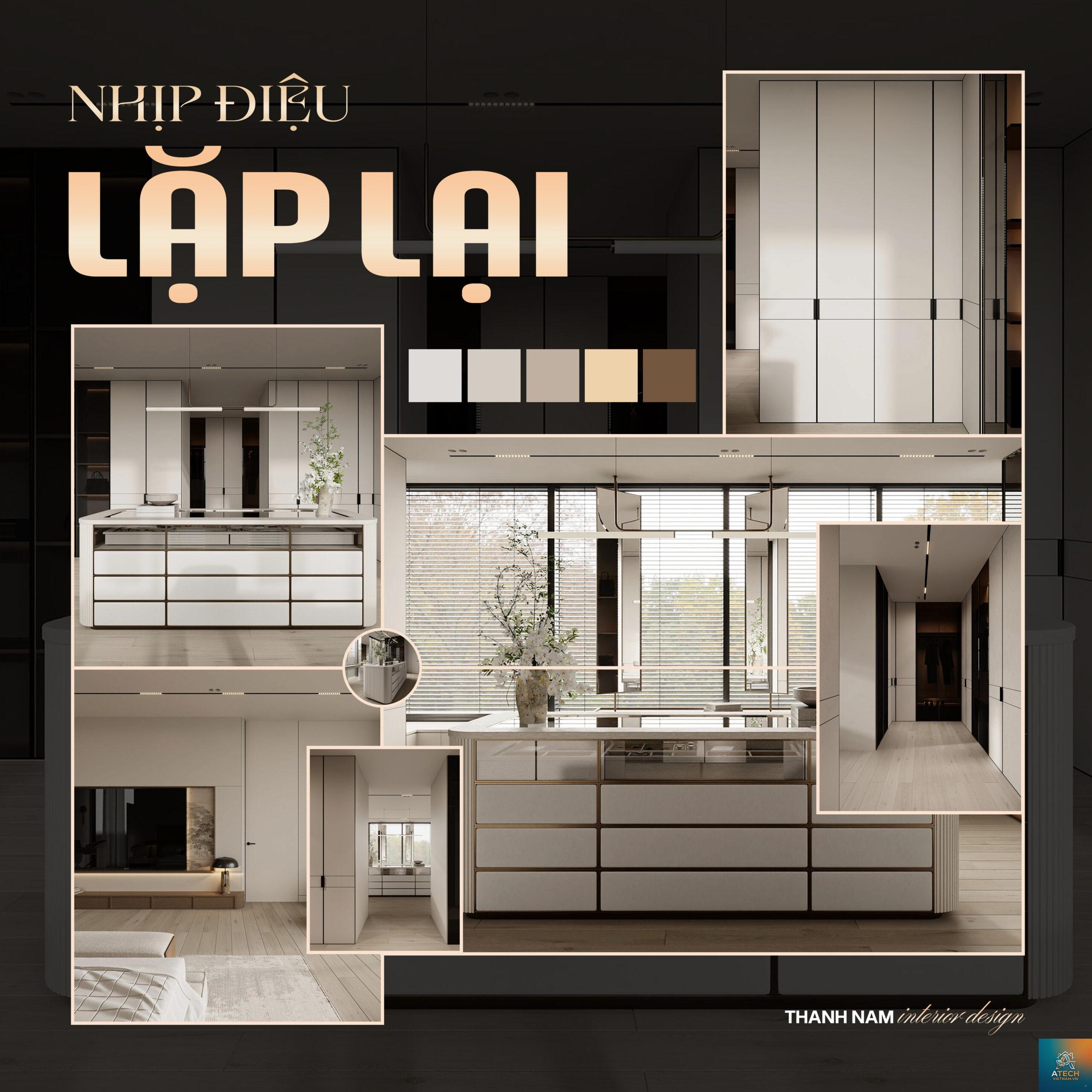 nhịp điệu trong thiết kế nội thất là gì - Hình 3