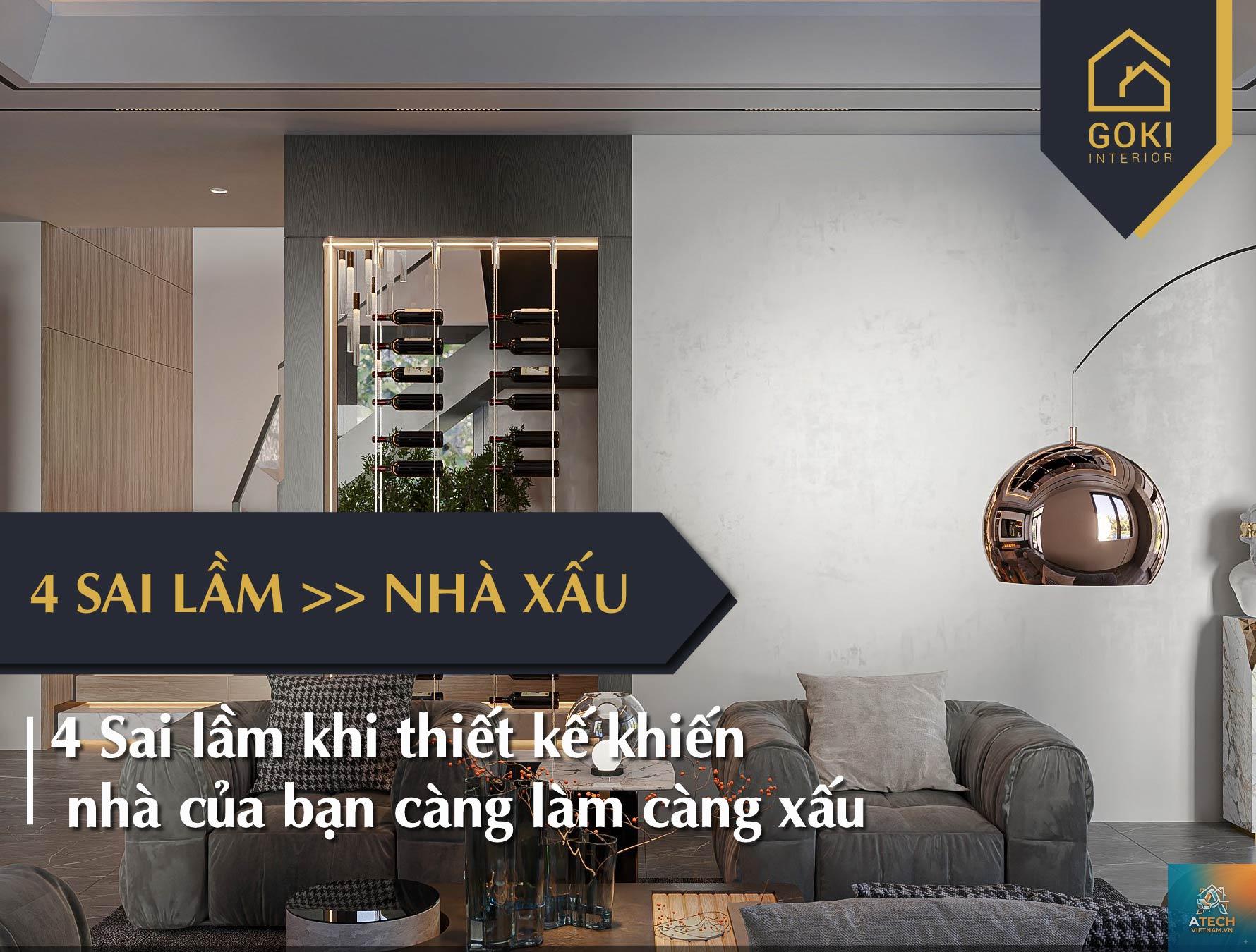 những sai lầm khi làm nội thất - Hình 2