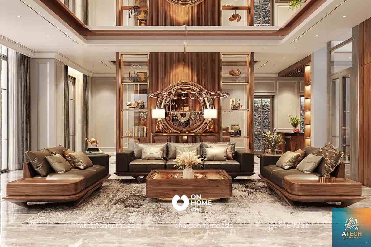 nội thất biệt thự sang trọng - Hình 4