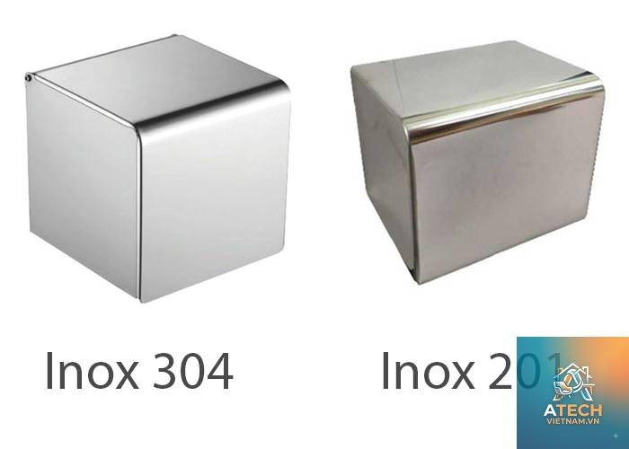 phân biệt inox 304 và 201