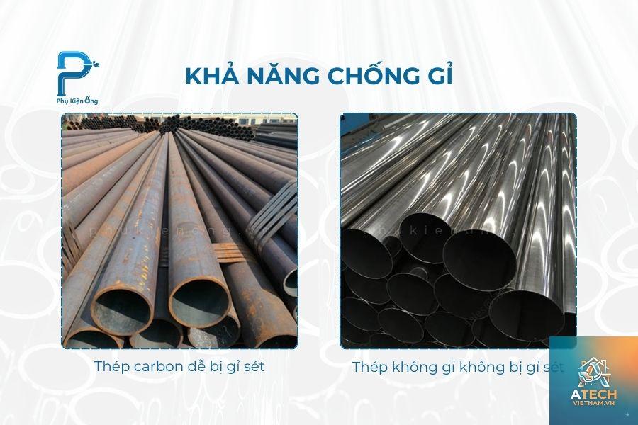 phân biệt thép carbon và thép không gỉ - Hình 3