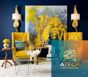 sự tương phản trong thiết kế nội thất là gì