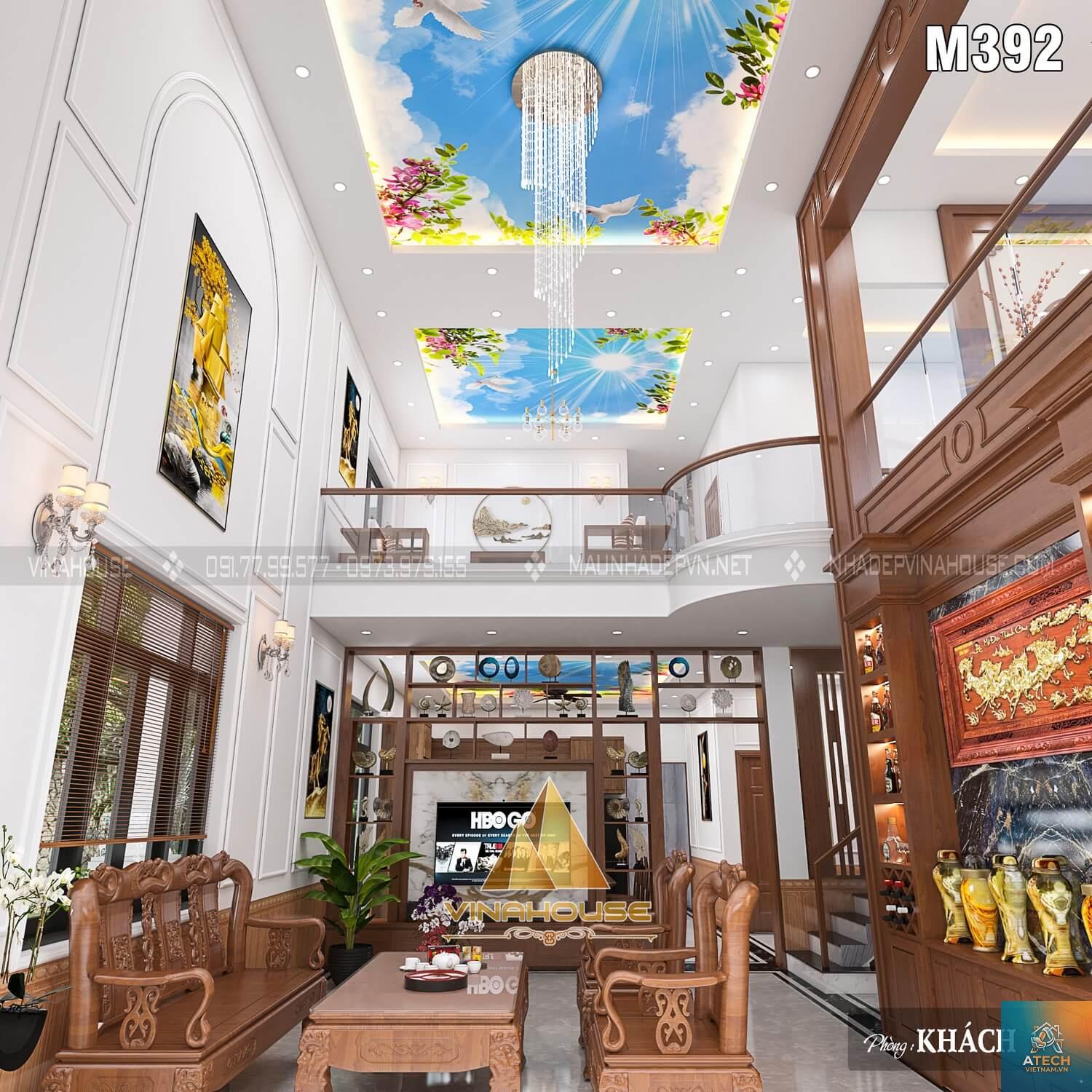 thiết kế nội thất biệt thự 2 tầng - Hình 3