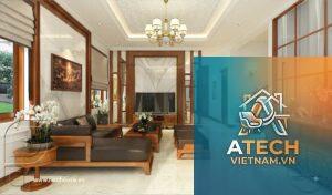 thiết kế nội thất biệt thự 2 tầng