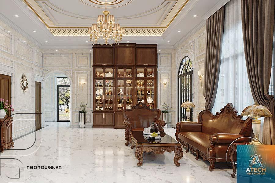 thiết kế nội thất biệt thự 3 tầng - Hình 2