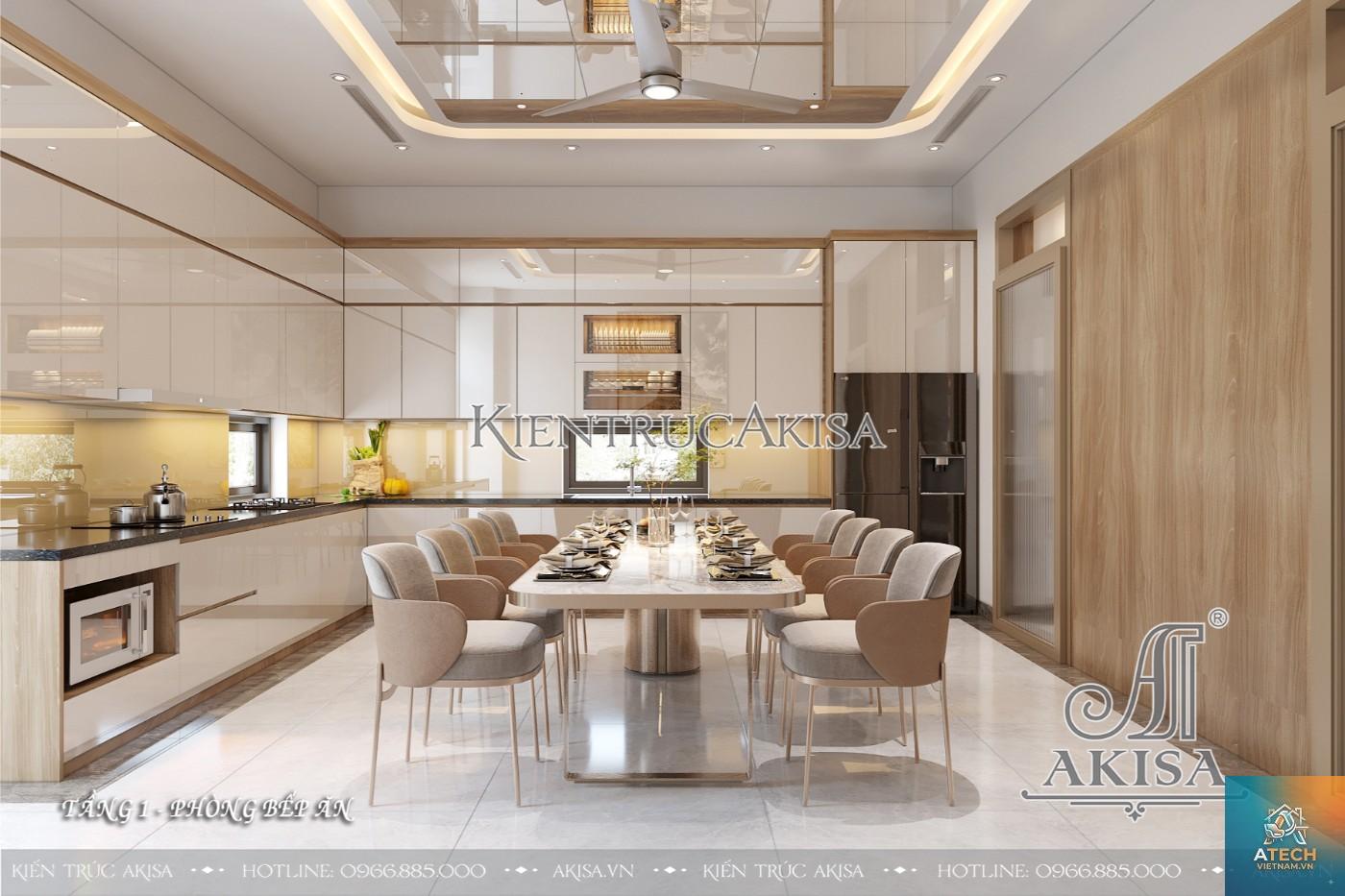 thiết kế nội thất biệt thự 3 tầng - Hình 4