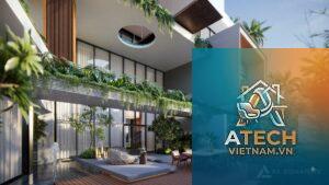 thiết kế nội thất biệt thự resort
