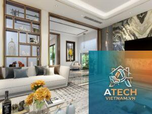 thiết kế nội thất biệt thự view sông